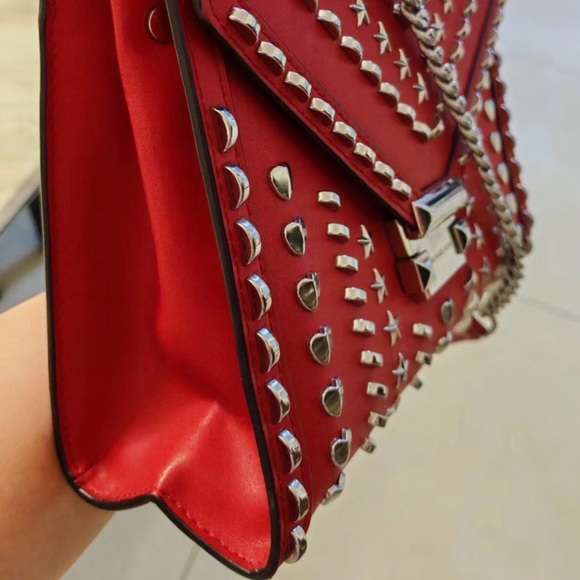 MICHAEL MICHAEL KORS Whitney Large Studded Leather Convertible Shoulder Bag - Picture 4 of 10